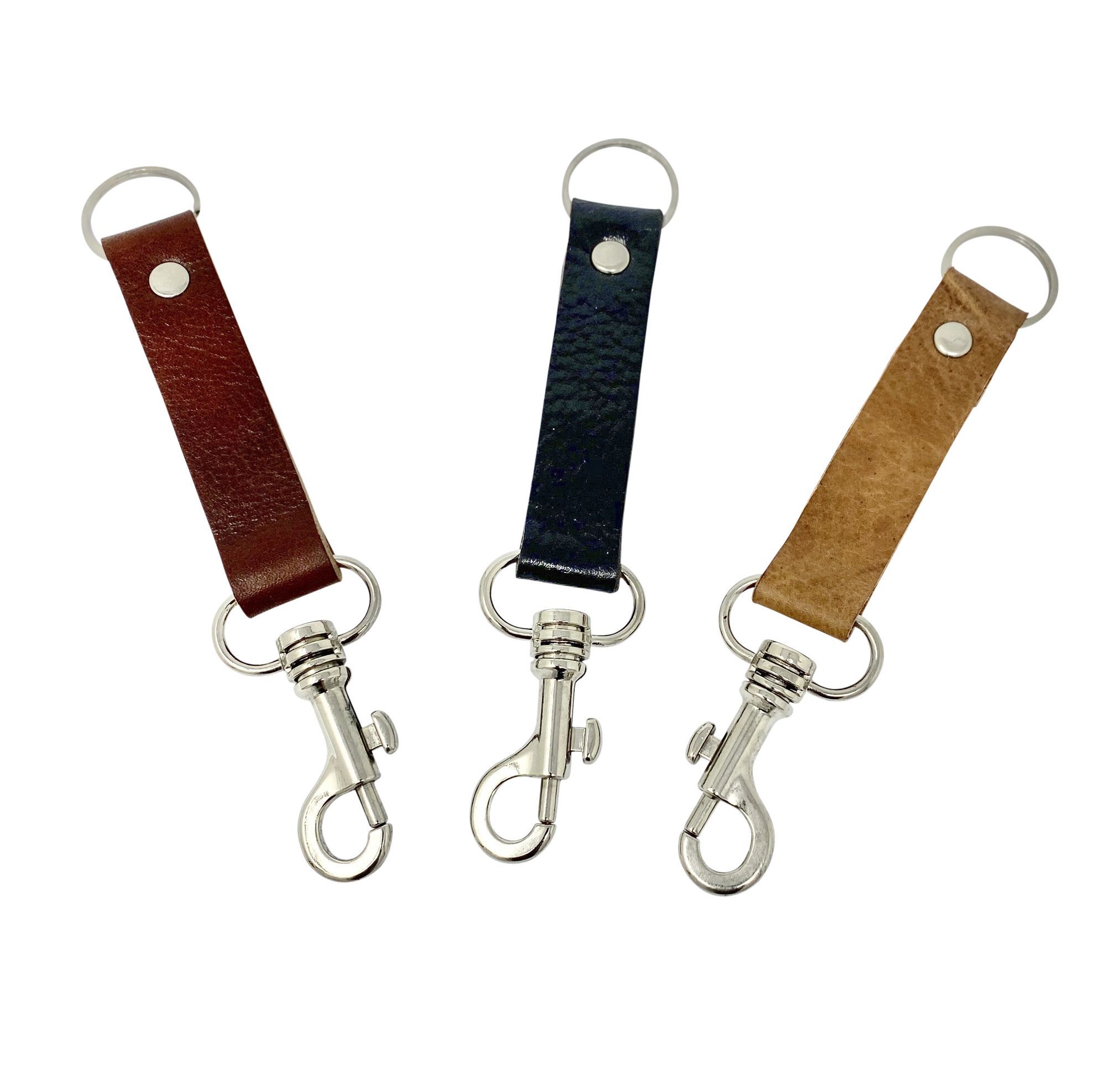 Moroccan Leather Keychain