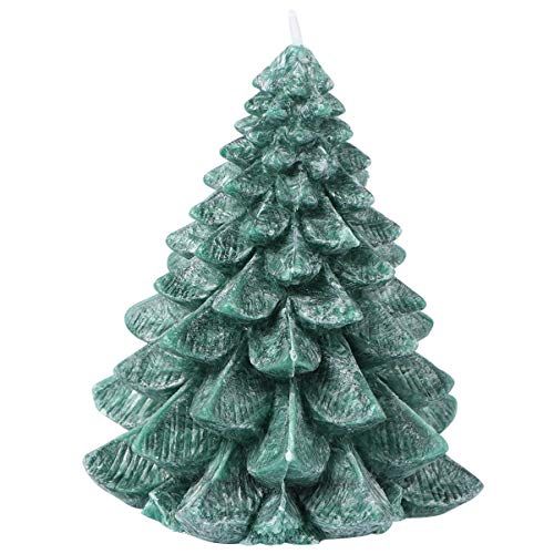 Candele decorative grigie a tema Natale - Alnus