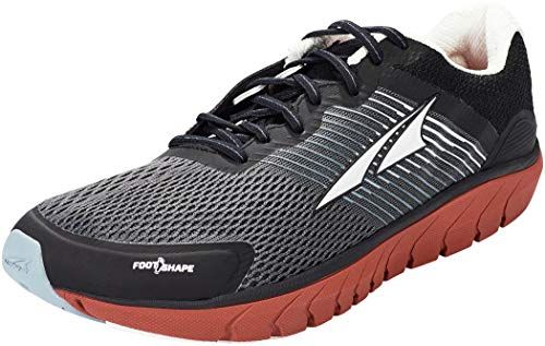 ALTRA Men's AL0A4PEA Provision 4 Road Running Shoe, Black/Gray/Red - 10.5 M US