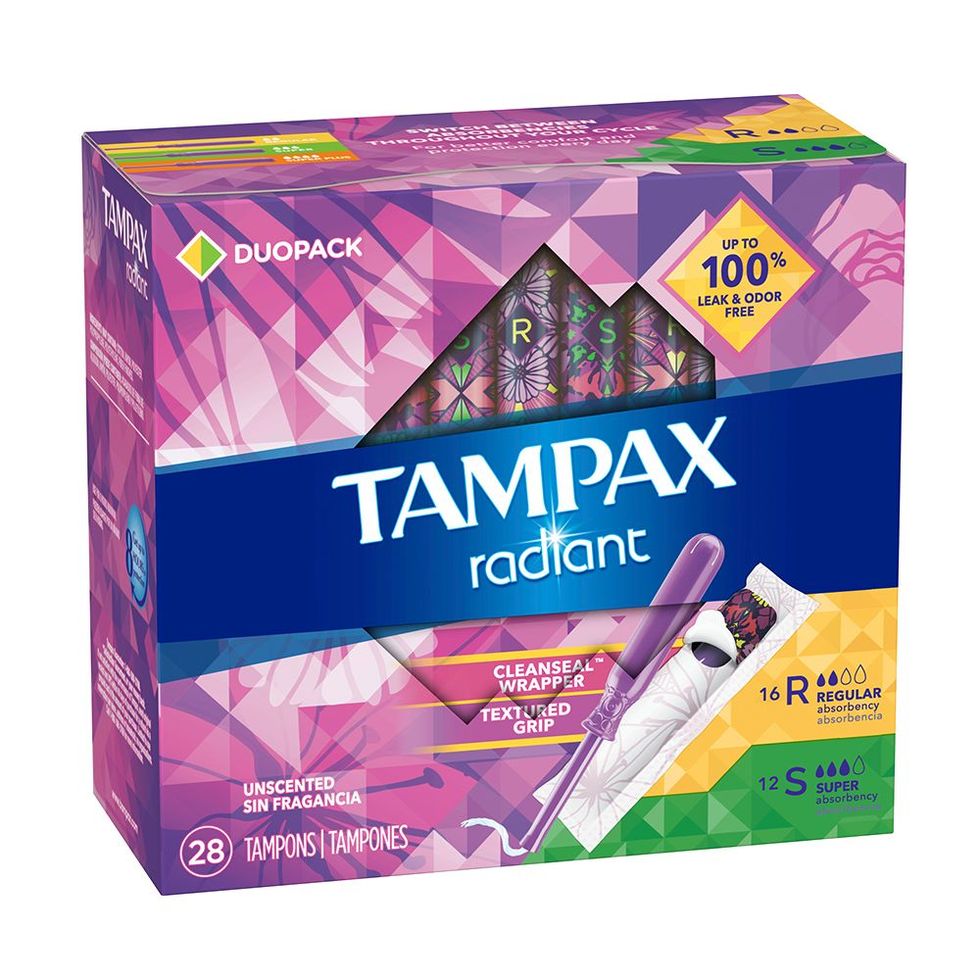 Tampax Radiant Tampons (28 count)