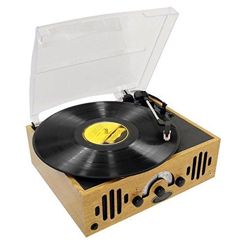 Upgraded Version Vintage Record Player 