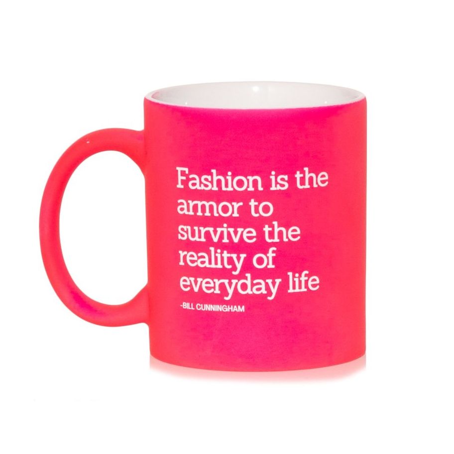Fashion Is Armor Mug 