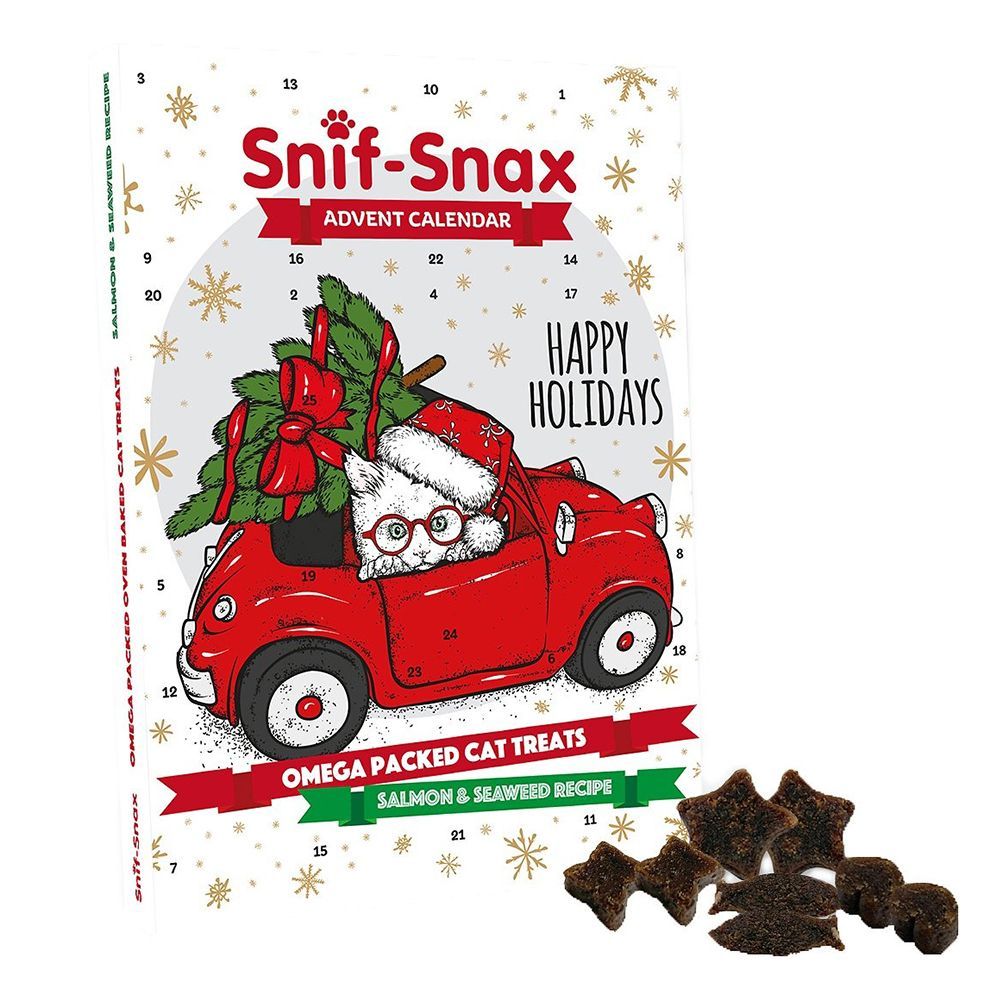 Snif-Snax Advent Calendar With Salmon & Seaweed Cat Treats