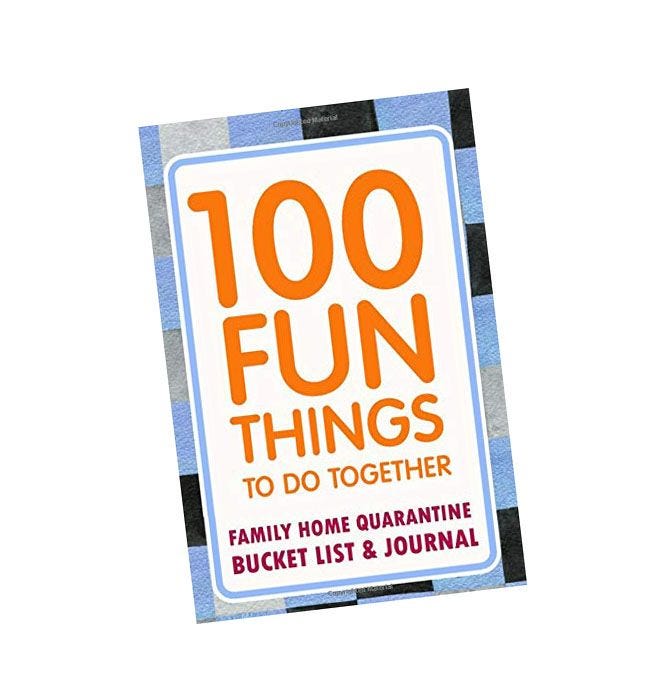 100 Fun Things To Do Together Bucket List and Journal