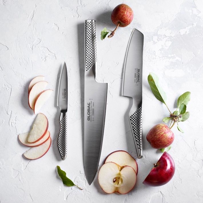 SHAN ZU Knife Set, Kitchen Knife Sets 3pcs with German Stainless Steel,  Ultra Sharp Chef Knife Set Including Chef's Knife 20cm Kitchen Knife 15cm