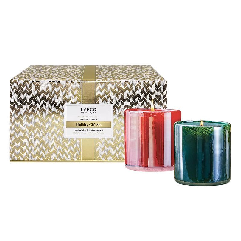 Frosted Pine + Winter Currant Classic Candle Gift Set