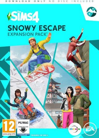 The Sims 4: Snowy Escape (Origin code)