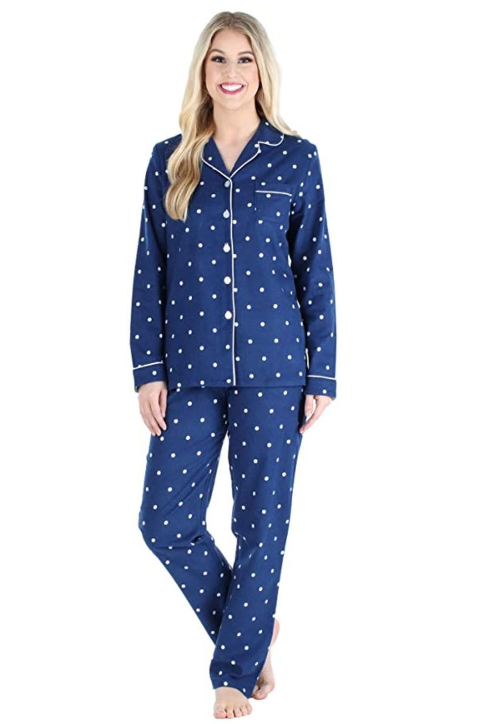 Women's Portuguese Flannel 3-Piece Pajama Set  Flannel pajama sets, Cotton  flannel pajamas, Sleepwear women