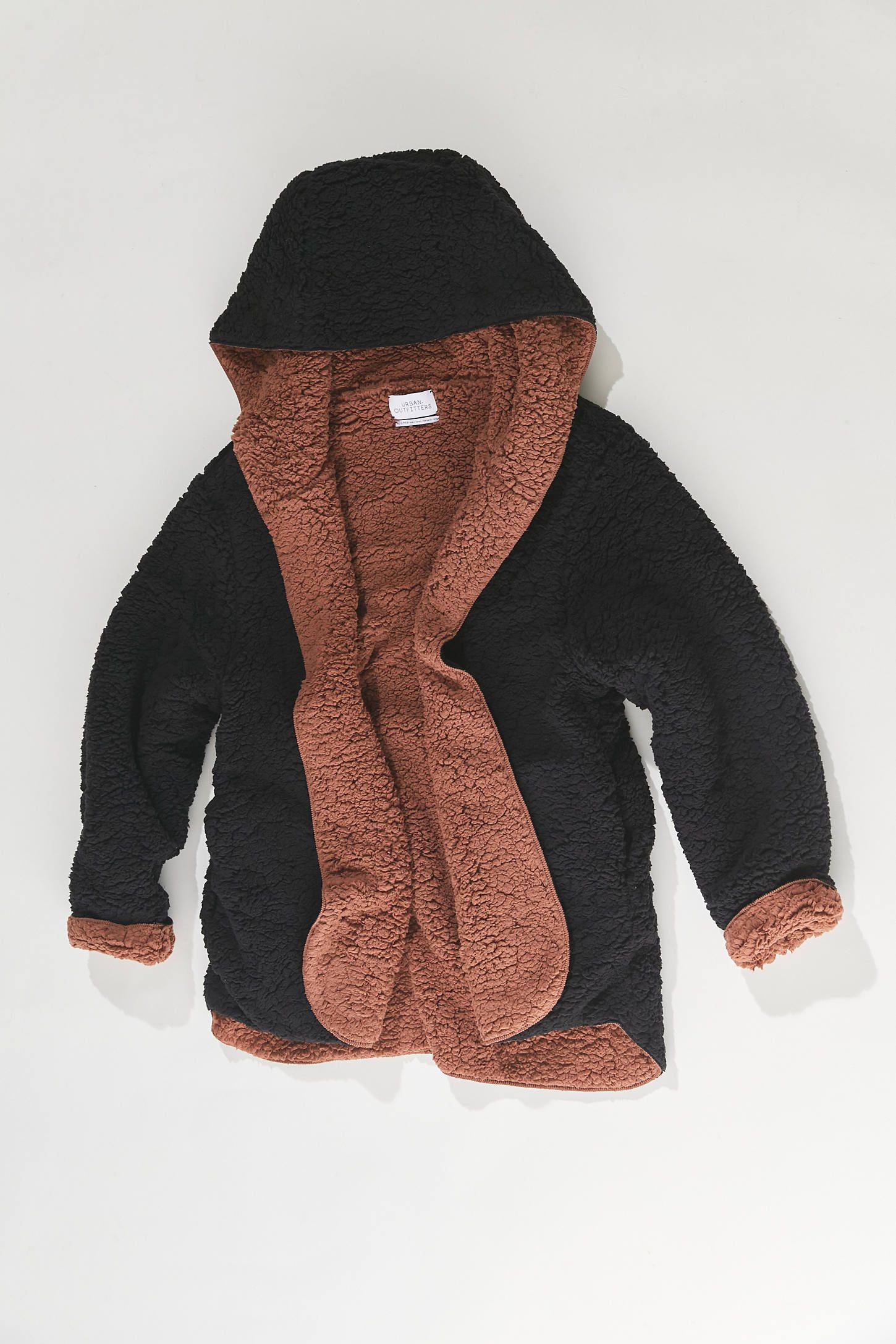 teddy hoodie urban outfitters