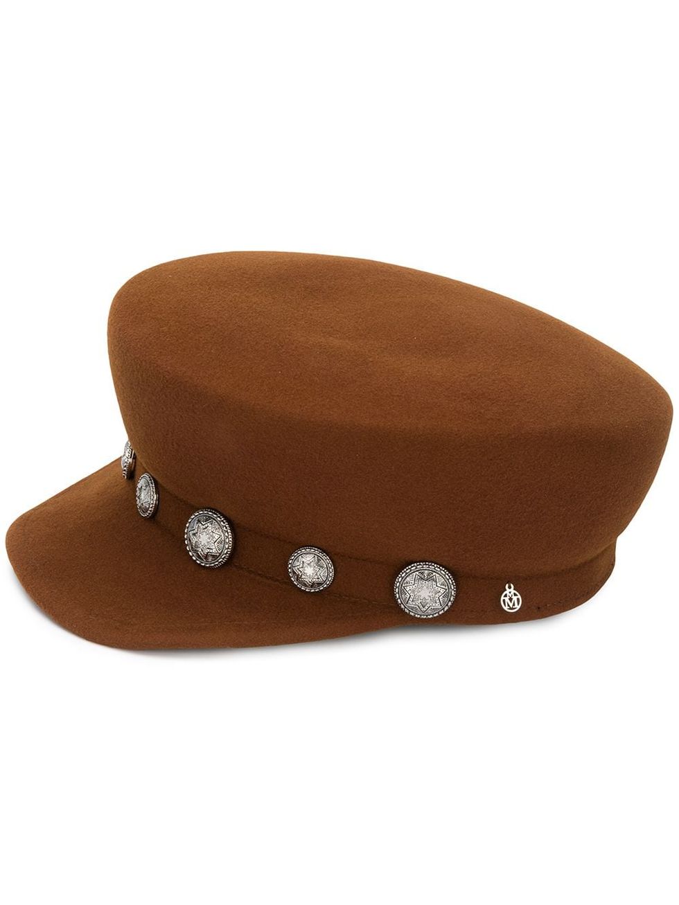 Maison Michel 扣飾報童帽