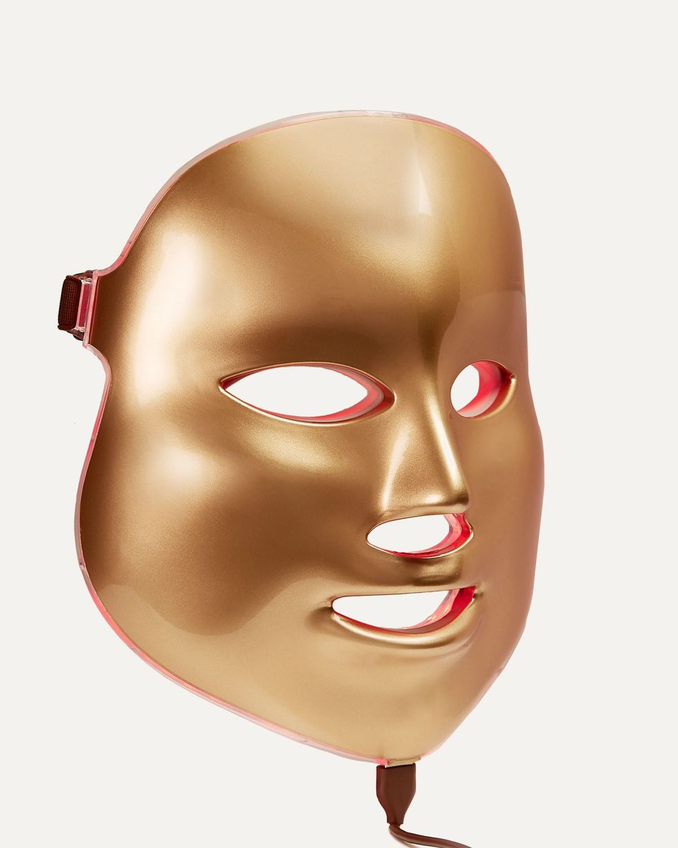 Light-Therapy Golden Facial Treatment Device