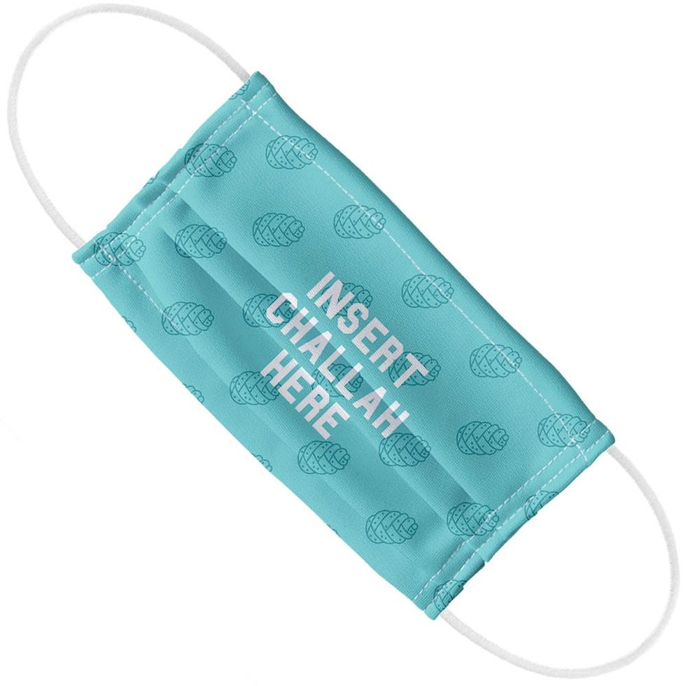 Delish Insert Challah Here Mask