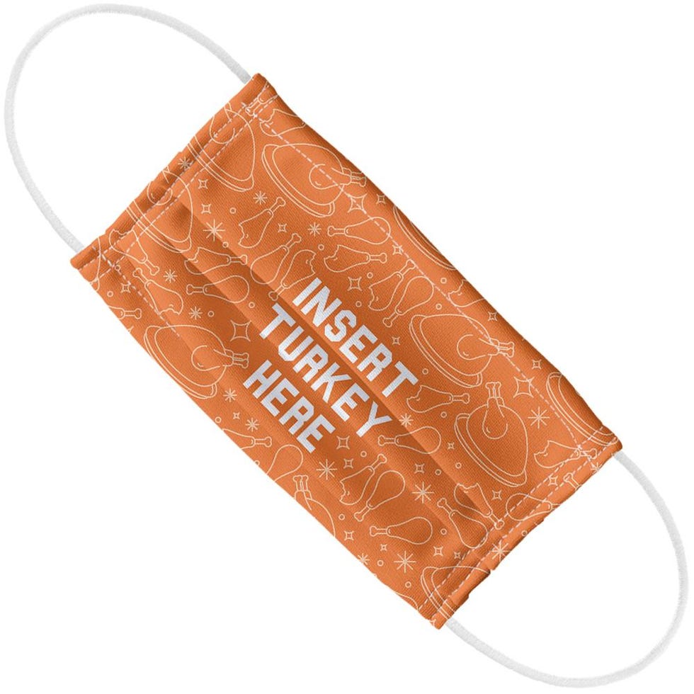 Delish Insert Turkey Here Mask