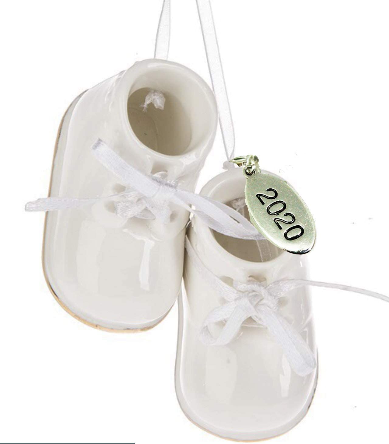 porcelain dipped baby shoes