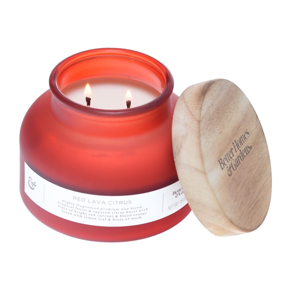 Red Lava Citrus 2-Wick Candle