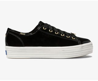 Women's Keds x kate spade new york Triple Kick Patent Leather