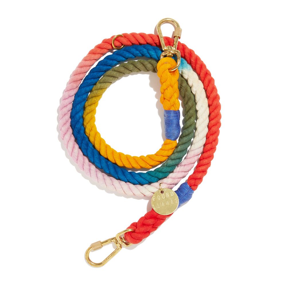 The Henri Ombre Cotton Rope Dog Leash