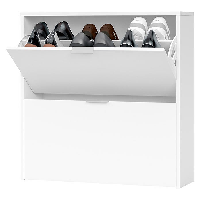 Zapatero con 2 puertas abatibles
