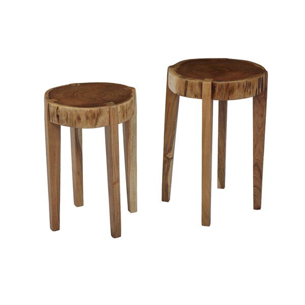 Wingfield Solid Wood End Table (Set of 2)