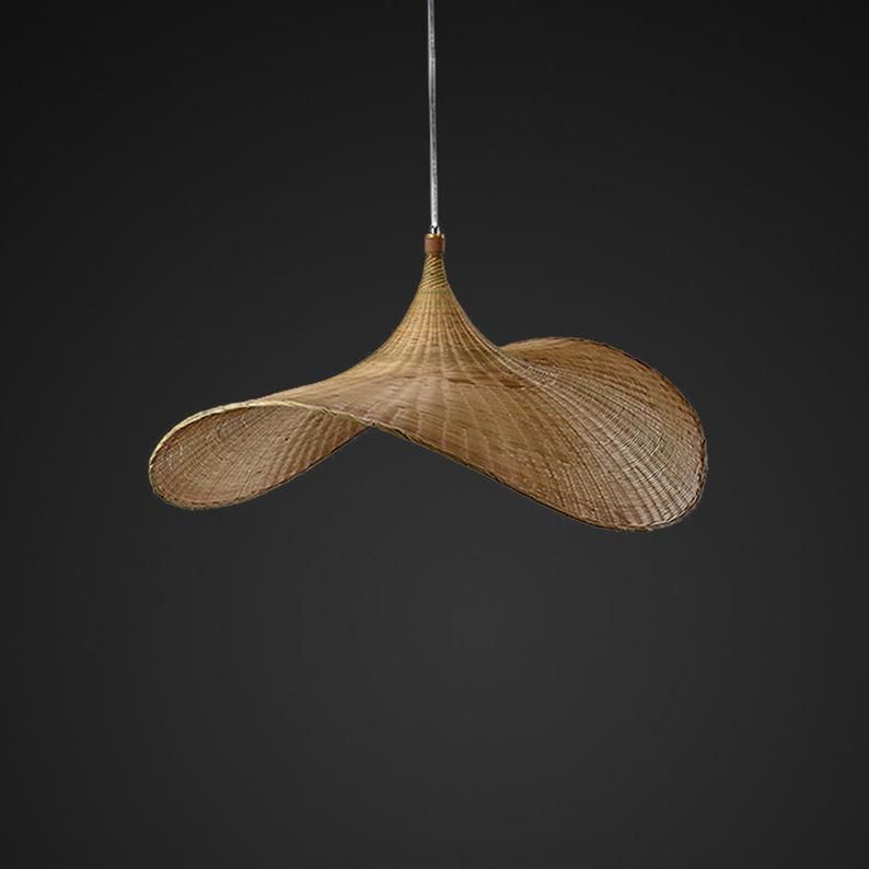 Bamboo & Wood Pendant Lamp