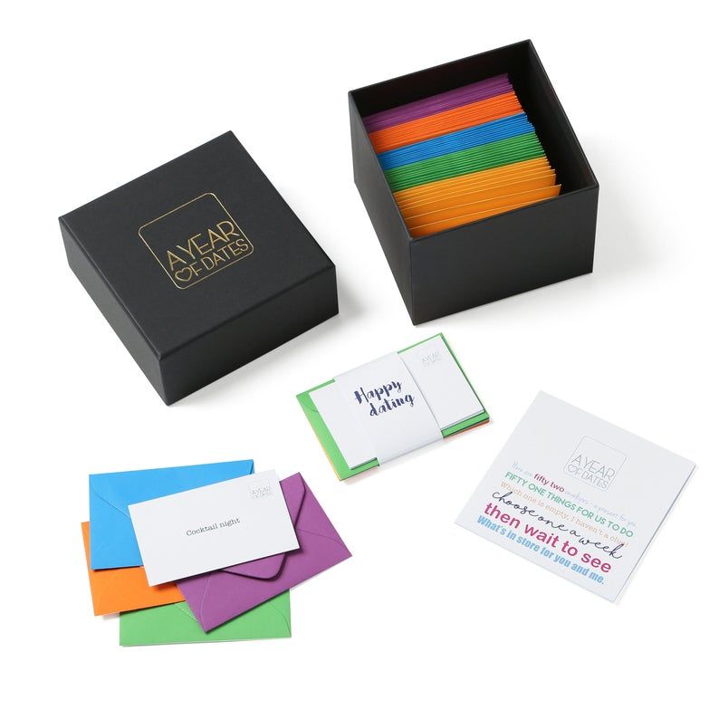 A Box of Date night cards