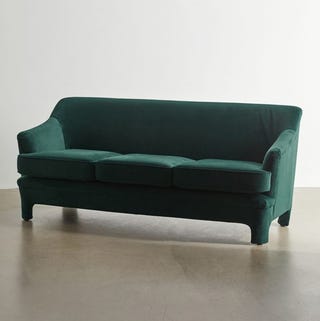 Urban Outfitters Marisol Velvet Sofa Urban Outfitters Marisol Velvet Sofa