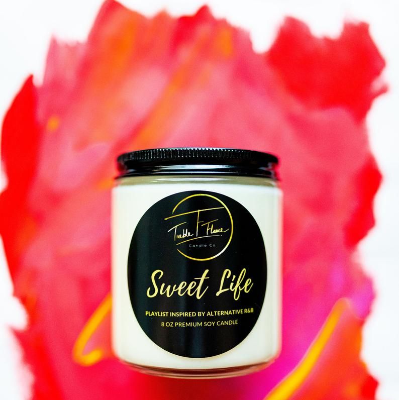 Music Inspired Premium Soy Candles 