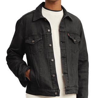 Levi's(R) Premium Vintage Fit Denim Trucker Jacket Levi's(R) Premium Vintage Fit Denim Trucker Jacket