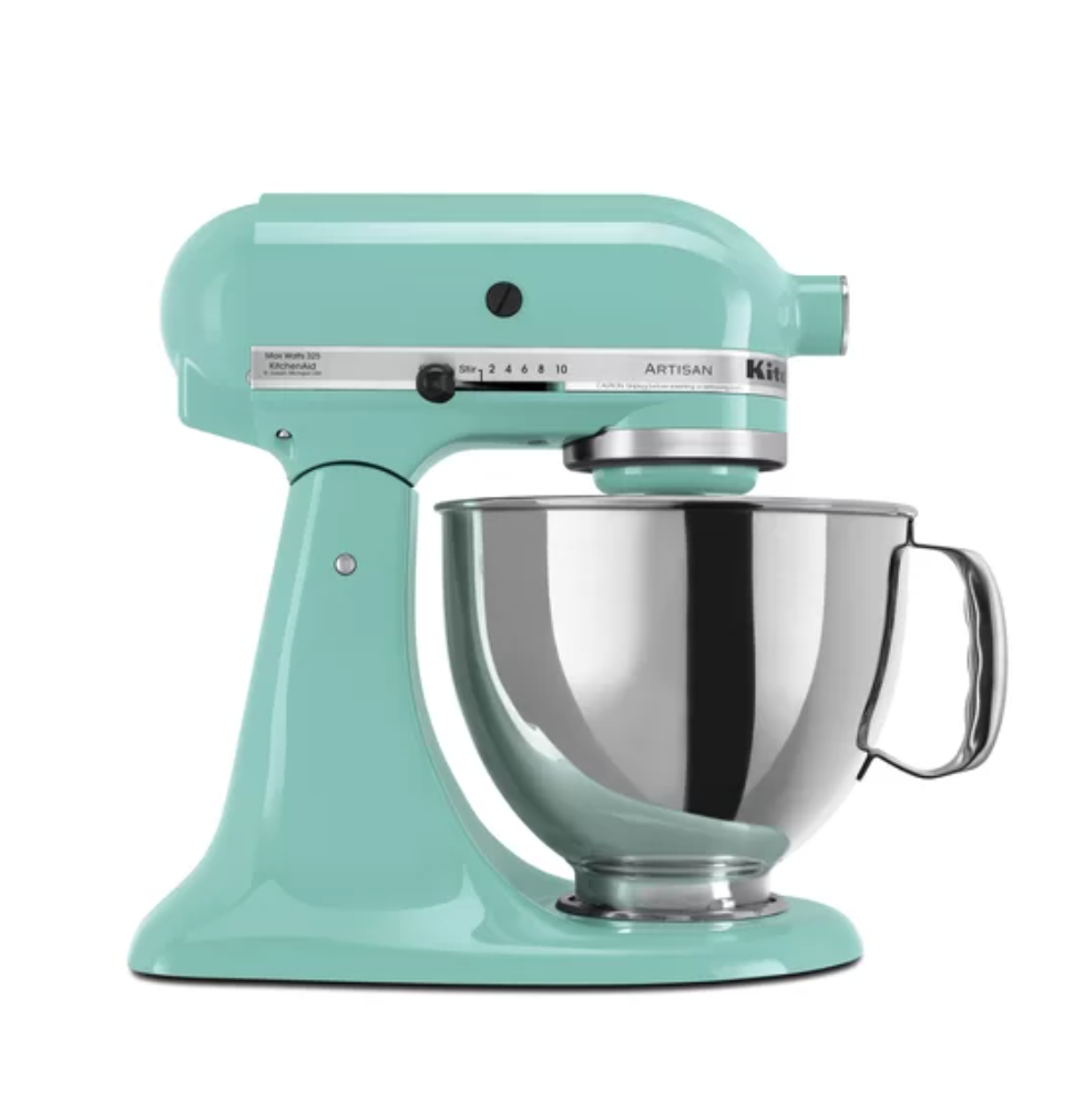 KitchenAid 5 Qt. Artisan Stand Mixer Bundle, Aqua Sky