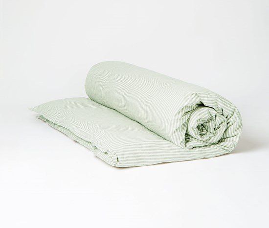 Organic Cotton Ticking Stripe Bed Linen