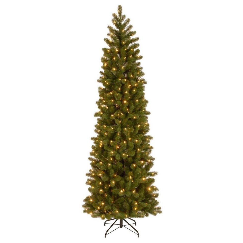 National Tree Company 7.5 ft. Pencil Slim Fir Artificial Christmas Tree