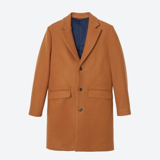 Bonobos Stretch Italian Wool Topcoat Bonobos Stretch Italian Wool Topcoat