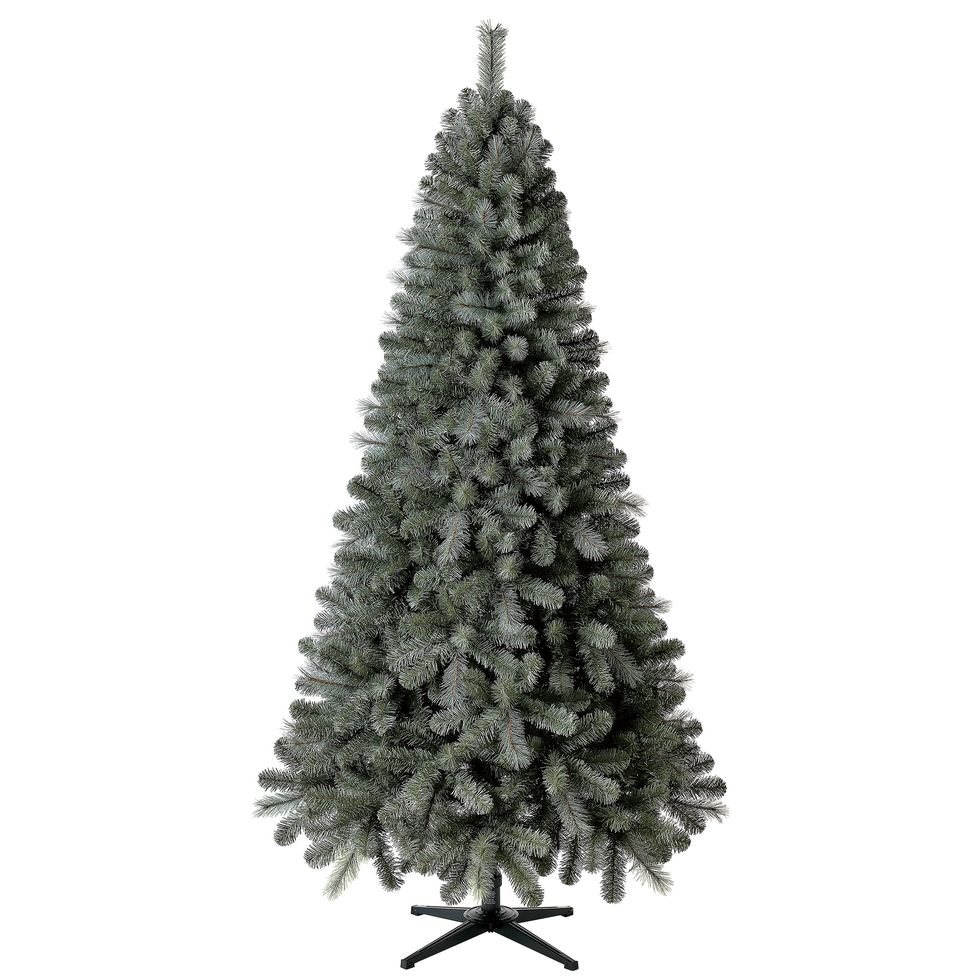 Holiday Time Non-Lit Elwood Pine Blue Artificial Christmas Tree 