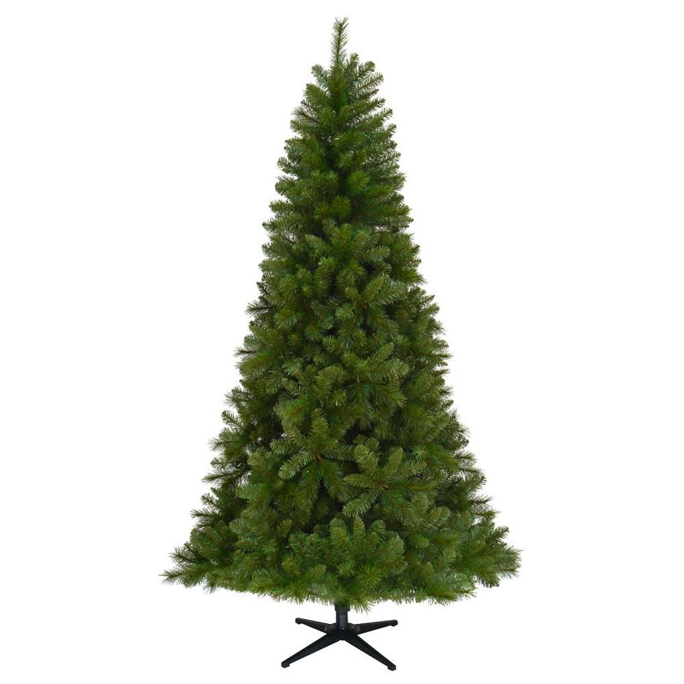 Home Accents 7.5 ft. Needle Pine Unlit Artificial Christmas Tree