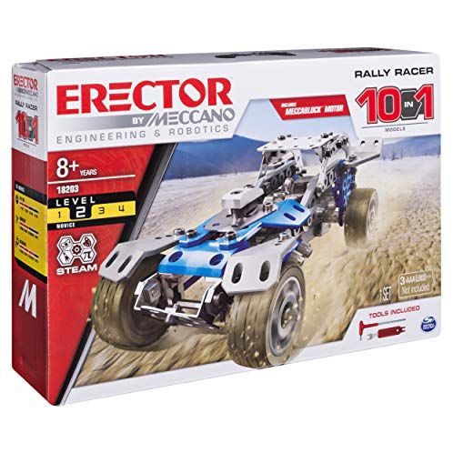 Rally Racer 10-in-1 Erector Set 
