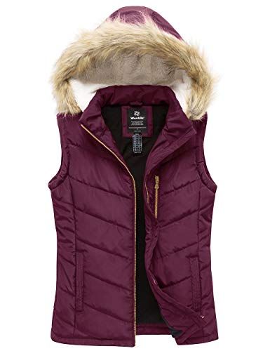 plus size hooded puffer vest