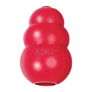 KONG dog toy in classic red
