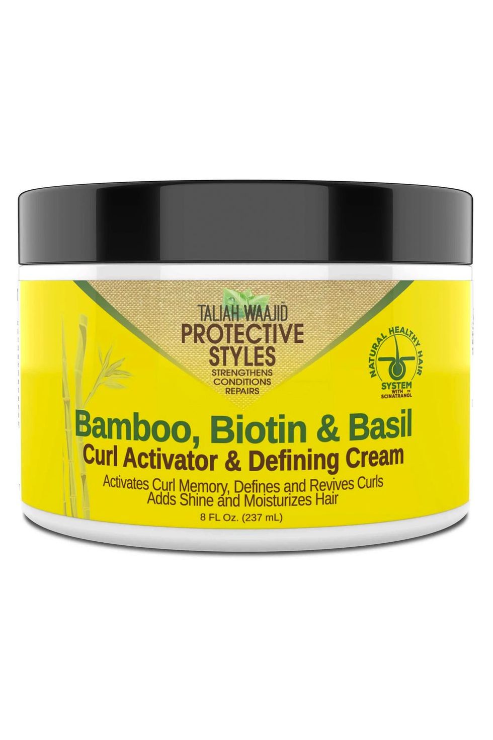 Taliah Waajid Protective Styles Bamboo Biotin & Basil Curl Activator & Defining Cream 8oz
