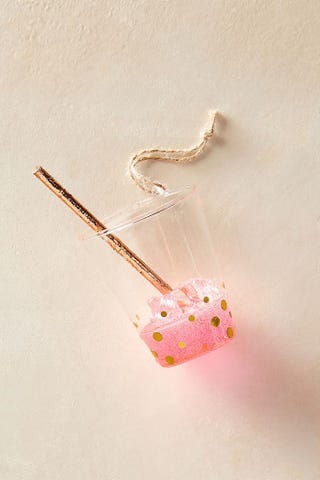 Pink Cocktail Ornament