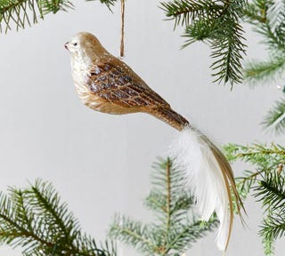 Glass Bird Ornament