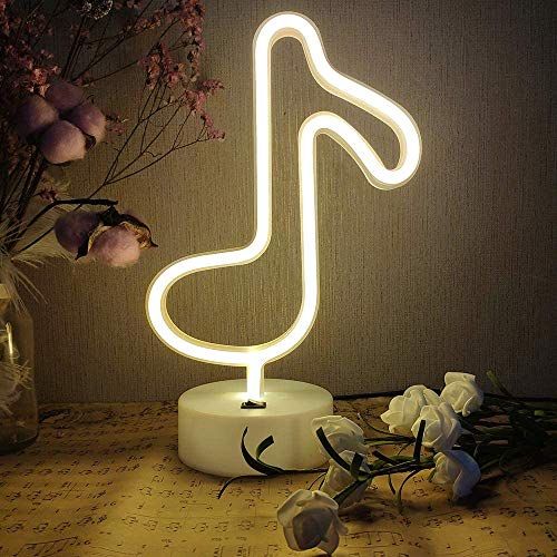 Led Music Note Shaped Neon Light