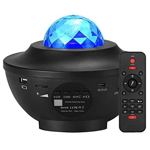 Star Projector With Bluetooth Speaker