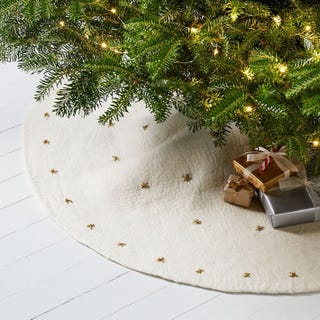 Felt Stars Tree Skirt