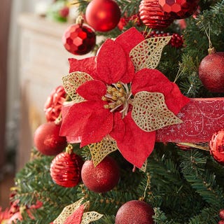 Poinsettia Ornaments