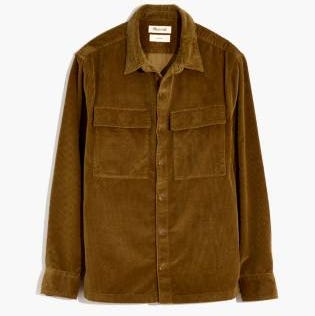 Madewell Corduroy Easy Long-Sleeve Shirt Madewell Corduroy Easy Long-Sleeve Shirt