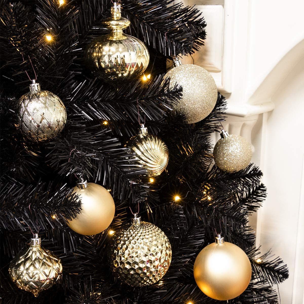 Champagne Gold Baubles