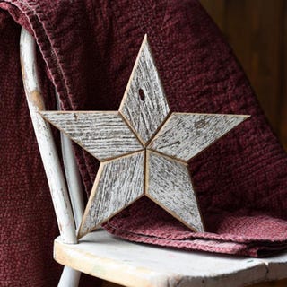 Wooden Tree Star