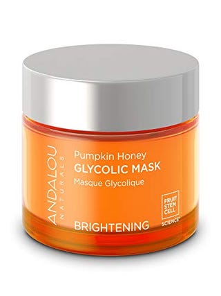 Glycolic mask with pumpkin honey