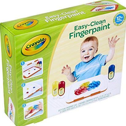 Easy-Clean Finger Paint