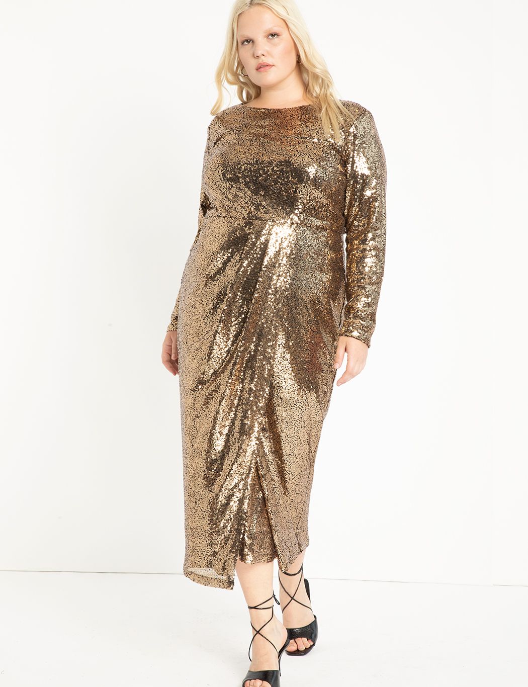 Gold maxi clearance dress plus size